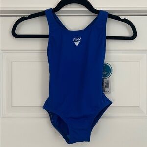 Kids Swim One Piece - Classic Blue